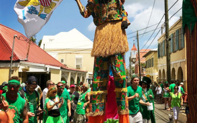 Mocko Jumbies on St. Croix: A Tall Tradition